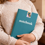 Personalised Multicolour Abstract Animal Illustration Flower Magnetic Bookmark Clip Birthday Gift for Reading Lovers Teachers Students