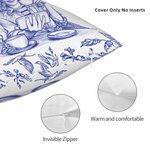 Personalisierte Toile De Jouy Foto Stift Zeichnung weichen Wurf Kissenbezug mit Text Home Decor Geburtstag Jubiläum Braut Party Geschenk für Besties