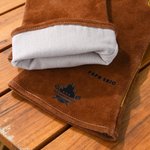 Personalisierte BBQ Handschuhe mit Namen Hochweitiges Hitzebeständiges Grillzubehör für Grillen Backen Kochen