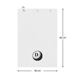 Personalisiertes klassisches Golf Handtuch mit besticktem Monogramm und Namen saugfähige Waffel-Mikrofaser Geburtstag Vatertag Geschenk für Golfer