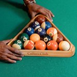 Portabiliardo personalizzato in legno con testo inciso al laser Regalo di compleanno per giocatori di biliardo e amanti del biliardo