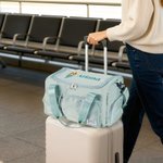 Personalized Cartoon Travel Girl Character Multi-Compartment Travel Bag with  Name and Shoulder Strap Travel Accessories Birthday Gift for Women