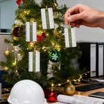 Gepersonaliseerde Civiele Techniek Voertuig Mini Schaal Kerst Ornament met Naam Kerstcadeau voor Civiel Ingenieur