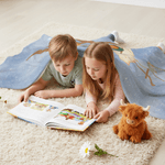 Personalized Starry Sky 12 Zodiac Animal Soft Throw Blanket with Name and Initial Daily Use Birthday Gift for Children Girls Boys