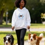 Gepersonaliseerd Geborduurd Foto Huisdier In Mijn Hond Mamma Multicolor T-shirt Sweatshirt Hoodie met Naam Huisdier Party Salon Verjaardagscadeau voor Huisdierliefhebber