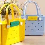 Personalized 3D Printed Name Clip-On Bag Slide Accessory for Bogg Birthday Gift for Friends