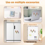 Marcapáginas personalizado de cuero PU con inicial nombre y personaje de dibujos animados regalo de cumpleaños para amantes de los libros