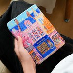 Personalized Vintage Pink Bookshop Portable Kindle Case Phone Case for iPhone or Samsung with Name Daily Use Birthday Gift for Book Lovers Bookworms