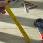 Personalized Measure Once Cuss Twice Set of 2 Carpenters Construction Pencil with Text Father's Day Christmas Birthday Gift for Him Handyman Carpenter