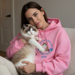 Gepersonaliseerd Geborduurd Foto Huisdier In Mijn Hond Mamma Multicolor T-shirt Sweatshirt Hoodie met Naam Huisdier Party Salon Verjaardagscadeau voor Huisdierliefhebber