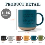 Personalized I Wish You Lived Next Door Heart House Ceramic Mug with Handle and Engraved Name Birthday Anniversary Gift for Friends Besties