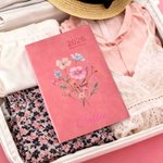 Personnalisé Wildflower 2026 Planner A5 Calendar Planner Notebook with Name Planning Journal Day Birthday Gift for Friends Students