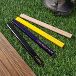 Personalized Measure Once Cuss Twice Set of 2 Carpenters Construction Pencil with Text Father's Day Christmas Birthday Gift for Him Handyman Carpenter