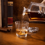 Personalised Engraved Hair Stylist Tools Whiskey Decanter with Name Birthday Father's Day Gift for Bartender Barber