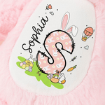 Jouet en peluche lapin de Pâques Peter Rabbit personnalisé avec nom Cadeau de Pâques pour nouveau-nés enfants