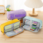 Personalized I Survived 67 Days of School Pencil Case with Name and Class Back to School Birthday Gift for Boys Girls