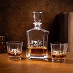 Personalised Engraved Hair Stylist Tools Whiskey Decanter with Name Birthday Father's Day Gift for Bartender Barber