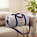 Bolsa de viaje de lona personalizada con nombre y correa para el hombro Regalo de cumpleaños de uso diario para mujeres