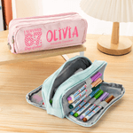 Personalized I Survived 67 Days of School Pencil Case with Name and Class Back to School Birthday Gift for Boys Girls