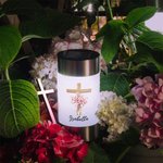 Personalised Birth Flower Bouquet Cross Waterproof Solar Garden Light with Name Removable Garden Church Decoration Baptism Birthday Gift for Christian