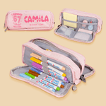 Personalized I Survived 67 Days of School Pencil Case with Name and Class Back to School Birthday Gift for Boys Girls