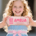 Personalized I Survived 67 Days of School Pencil Case with Name and Class Back to School Birthday Gift for Boys Girls