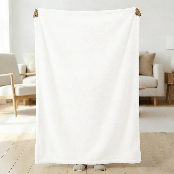 Personalized Cute Cartoon Little Boy Blanket with Name, Flannel/Sherpa Soft Bed Couch Throw, Home Decor, Birthday/Christmas Gift for Boys