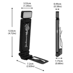 Personalised Birth Flower LED  Rechargeable Light Clip with Name Reading Accessories Birthday Gift for Book Lover Friends