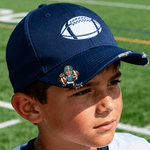 Personalised Cartoon Photo Football Player Magnetic Hat Clip Sports Team Birthday Gift for Kids