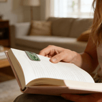 Gepersonaliseerde Geboortebloem Magnetische PU Lederen Bladwijzer Clip met Naam Lezen Verjaardagscadeau voor boekenliefhebbers Bookworms