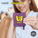 Personalised Long-Tailed Leopard Marsupilami PU Leather Women's Wallet with Name and Initial Birthday Gift for Friend Family | Callie × Marsupilami®