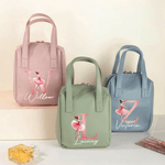 Personalised Ballerina Alphabet Floral Name Portable PU Leather Makeup Bag with Handle Travel Accessories Birthday Gift for Ballet Lovers