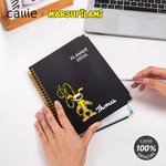 Personalised Cartoon Marsupilami 2026 Planner Spiral A5 Notebook with Name Birthday New Year Gift for Book Lovers Friends | Callie × Marsupilami®