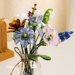 Fleur de naissance en verre personnalisée Décoration d'intérieur Anniversaire Anniversaire Fête des mères Cadeau pour femmes