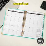Personalised Cartoon Marsupilami 2026 Planner Spiral A5 Notebook with Name Birthday New Year Gift for Book Lovers Friends | Callie × Marsupilami®