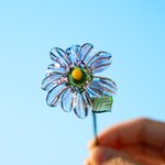 Fleur de naissance en verre personnalisée Décoration d'intérieur Anniversaire Anniversaire Fête des mères Cadeau pour femmes