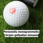 Personoitu kirjain golfpallon leimasin metallinen säilytyslaatikko täydellinen syntymäpäivälahjaksi ja isänpäivälahjaksi golfareille