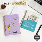 Personalised Cartoon Marsupilami 2026 Planner Spiral A5 Notebook with Name Birthday New Year Gift for Book Lovers Friends | Callie × Marsupilami®