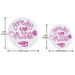 Personalised Game Day Greek Letter Sorority Button Pin Badge Party Accessories Game Night Gift for Sister Friend | Callie × Affinity Licensing