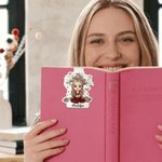 Personalised Cartoon Character Book Magnetic Bookmark Clip with Name School Supplies Reading Corner Birthday Gift for Family Students Bookworms