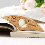 Personalised Minimalist Book Dragon Star Wooden Book Page Holder with Engraved Name Daily Use Birthday Gift for Bookworms Book Lovers Students
