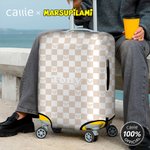 Personalized Chessboard Classic Marsupilami Luggage Cover with Name Travel Accessories Birthday Gift for Family Friends | Callie × Marsupilami®