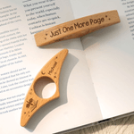 Personalised Minimalist Book Dragon Star Wooden Book Page Holder with Engraved Name Daily Use Birthday Gift for Bookworms Book Lovers Students