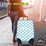 Personalized Chessboard Classic Marsupilami Luggage Cover with Name Travel Accessories Birthday Gift for Family Friends | Callie × Marsupilami®