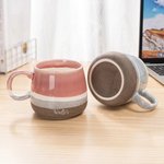 Gepersonaliseerde Verloopkleur 500 ml  Geglazuurde Keramische Mok met Gegraveerde Naam Verjaardag Cadeau voor Familie en Vrienden