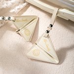 Etiquette de bagage personnalisée en cuir avec date et nom pour le mariage d'un avion 2 pièces Accessoire pour le mariage Favoriser le souvenir Cadeau pour le couple