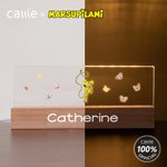 Lindo Marsupilami de Cola Larga Personalizado Rectángulo LED Luz de Noche con Nombre Decoración del Hogar Regalo de Cumpleaños para la Familia | Callie × Marsupilami