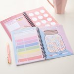 Personalised Weight Loss Diary Spiral A5 Notebook with Name Exercise Planner Birthday Gift for Fitness People