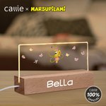 Lindo Marsupilami de Cola Larga Personalizado Rectángulo LED Luz de Noche con Nombre Decoración del Hogar Regalo de Cumpleaños para la Familia | Callie × Marsupilami