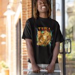 Personoitu lemmikkikuva vintage 100% puuvilla T-paita sopii erinomaisesti lemmikin ystävien synttäri lahjaksi